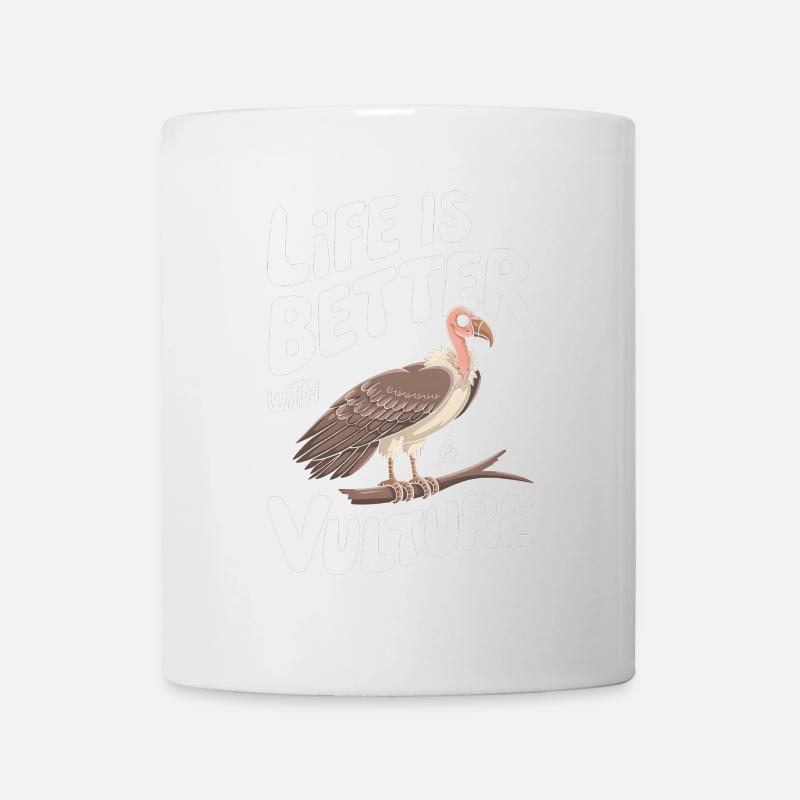 Geier - Tasse - Weiß