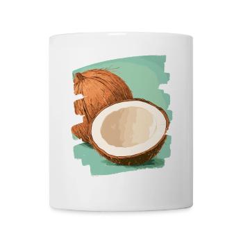 Kokosnuss Noix de - Mug blanc - blanc - Devant