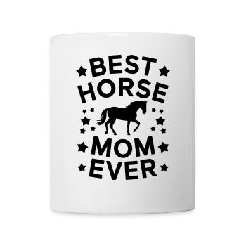 Pferde Spruch Reitsport Lustiges Pferde Geschenk - Tasse - Weiß - Vorne