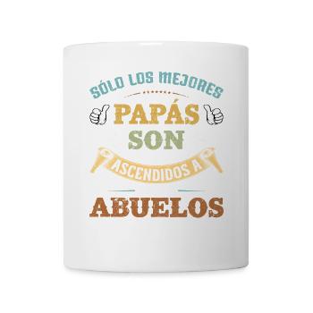 Only the Best Dads Get Promoted to Grandpas – - Mug - white - Front
