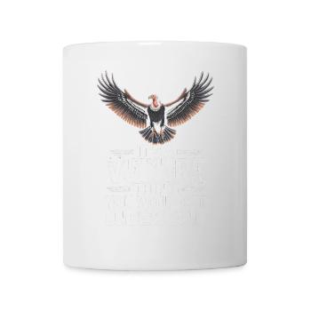 Geier - Tasse - Weiß - Vorne