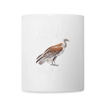 Geier - Tasse - Weiß - Vorne