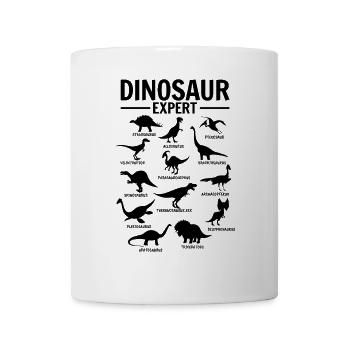 Dinos Dinosaur Expert Dino Lover - Mug - white - Front