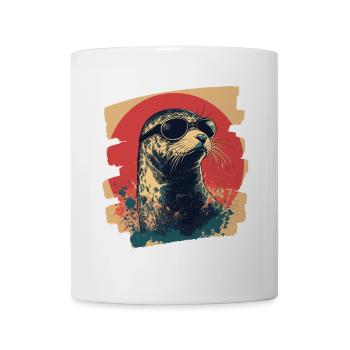 Robbe - Tasse - Weiß - Vorne
