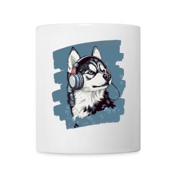 Husky - Mug - white - Front