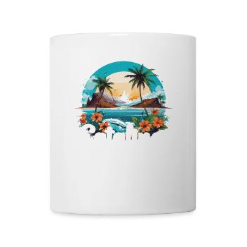 Catalina Island Birthday Crew - Tasse - Weiß - Vorne