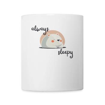 Sleeping Bear: Fun Design for Tired Fans - Mug - white - Front