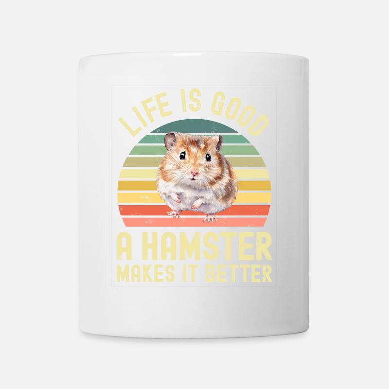 Hamster - Tasse - Weiß