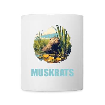 Bisamratten Bisamratte - Tasse - Weiß - Vorne