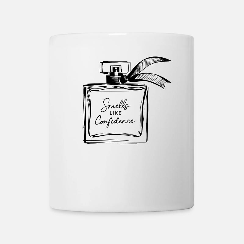 Duft Der Selbstsicherheit Parfüm Illustration - Tasse - Weiß