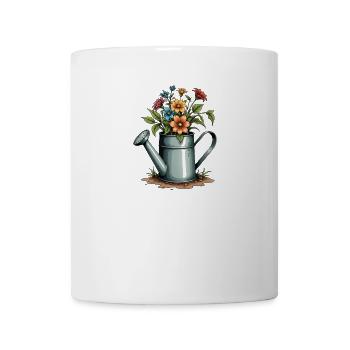 Watering Can Bloom - Mug - white - Front