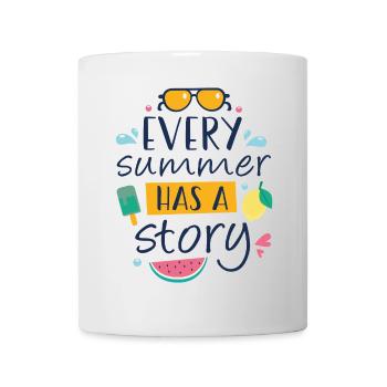 Jeder Sommer hat eine Geschichte - Tasse - Weiß - Vorne