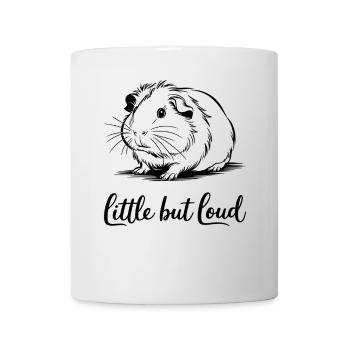 Kleine Meerschweinchen Große Stimme - Tasse - Weiß - Vorne