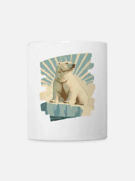 Eisbär - Tasse - Weiß