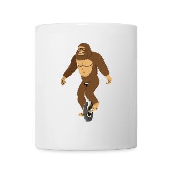 Dieser Typ Liebt Die Einheitlichkeit Von Bigfoot - Tasse - Weiß - Vorne