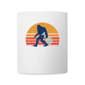 Dieser Typ Liebt Die Einheitlichkeit Von Bigfoot - Tasse - Weiß - Vorne