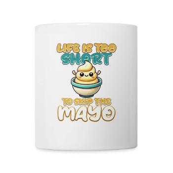 Mayonnaise - Tasse - Weiß - Vorne