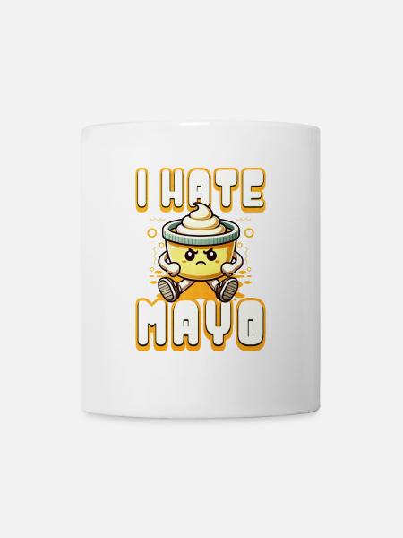 Mayonnaise - Tasse - Weiß