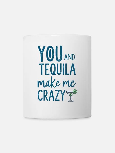 Tequila Party Spruch Zitat - Tasse - Weiß