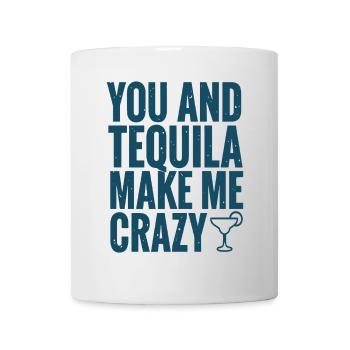 Tequila Party Saying Quote - Mug - white - Front