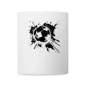 Football Street Art - Mug blanc - blanc - Devant
