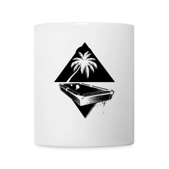 Billiards Drawing - Mug - white - Front