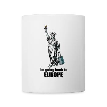 Funny Statue of Liberty USA America Sarcasm - Mug - white - Front
