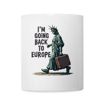 Funny Statue of Liberty USA America Sarcasm - Mug - white - Front