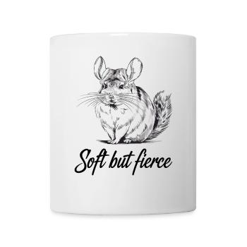 Illustration de chinchilla délicate mais sauvage - Mug blanc - blanc - Devant