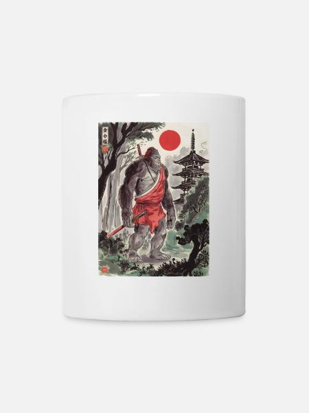 Samurai - Tasse - Weiß