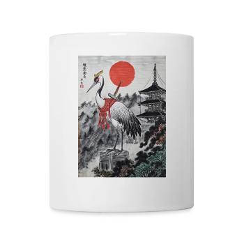 Samurai - Tasse - Weiß - Vorne