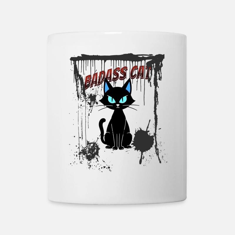 Chat dur à cuire - Mug blanc - blanc