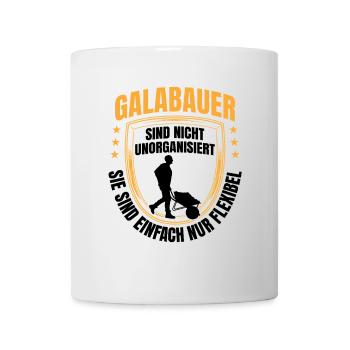 Landscaping contractors are flexible landscapers - Mug - white - Front