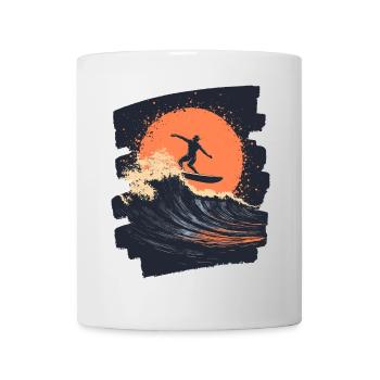 Surfeur Surf Planche de surf Surf - Mug blanc - blanc - Devant