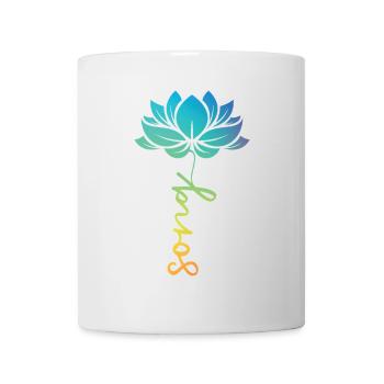Catch Song Flower Losing Go And Deep - Mug - white - Front