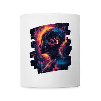 Cyberpunk Cyborg - Mug - white - Front