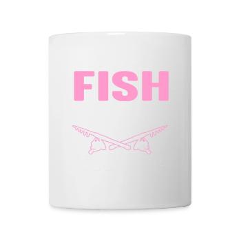 Fishing Design Fish Lover Fisherman - Tasse - Weiß - Vorne