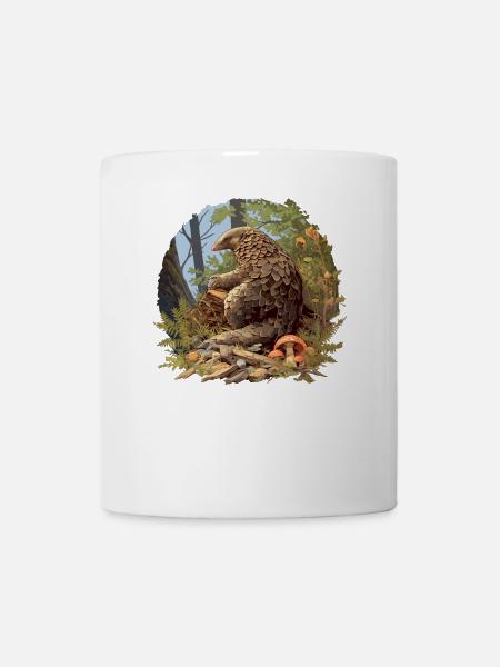 Schuppentiere Pangolin Schuppentier - Tasse - Weiß