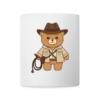 Teddy Bear Adventurer - Mug - white - Front