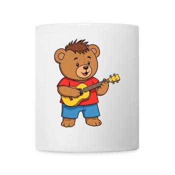 Teddy Bear Musician - Mug - white - Front