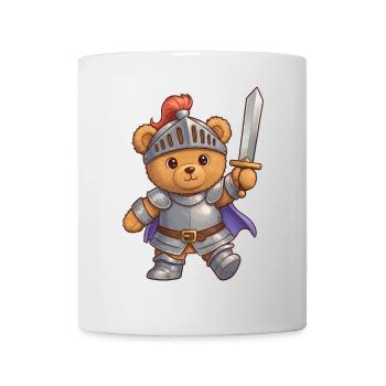 Teddy Bear Knight - Mug - white - Front
