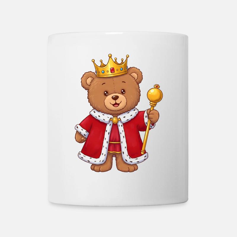 Teddy Bear King - Mug - white