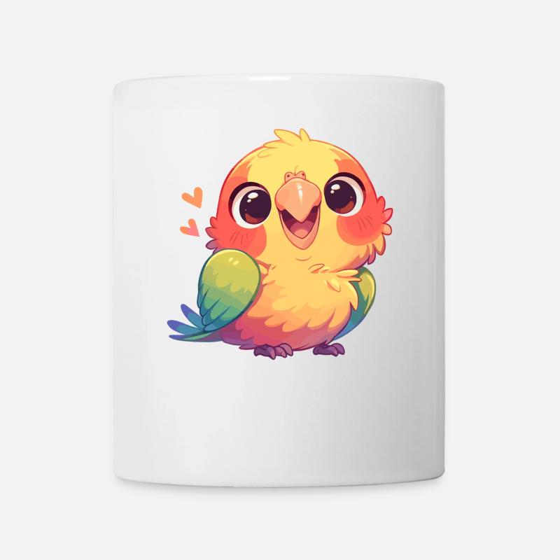 Perroquet Perroquet Perroquet - Mug blanc - blanc
