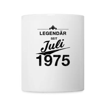 50th Birthday Legendary since July 1975 Volume 75 - Mug - white - Front