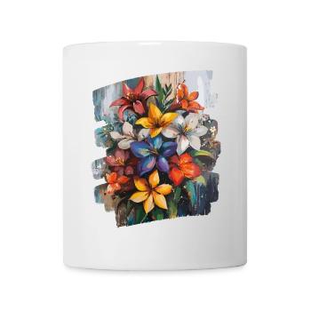Spring Spring Beginning Flower Flowers - Mug - white - Front