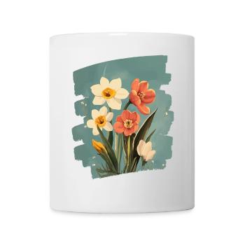 Spring Spring Beginning Flower Flowers - Mug - white - Front