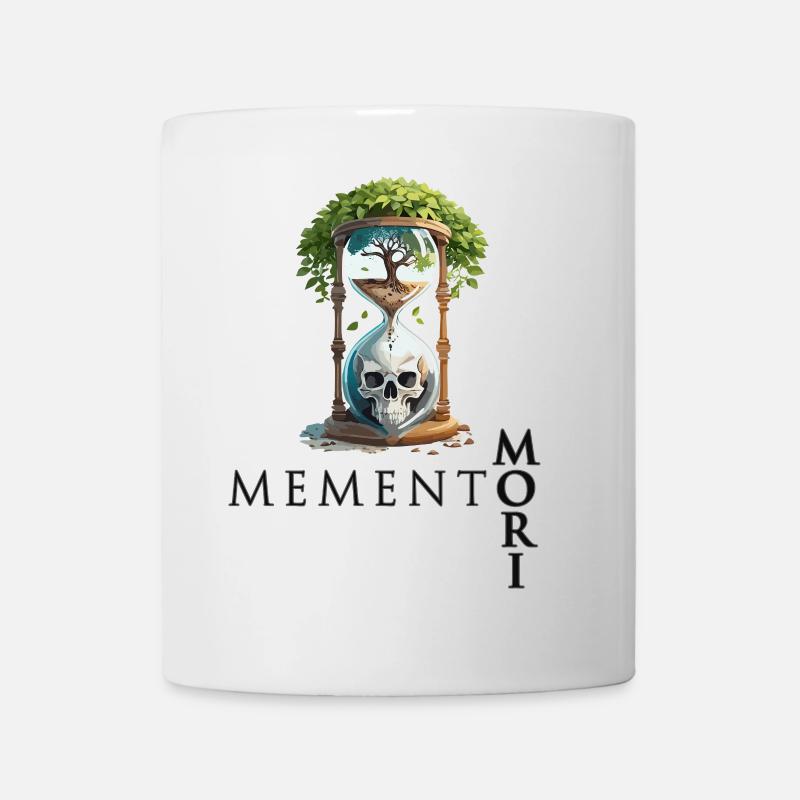 Memento Mori – Le temps s’écoule - Mug blanc - blanc