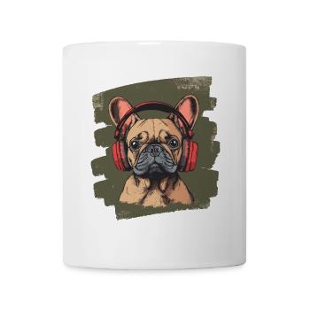 Bouledogue français Frenchie - Mug blanc - blanc - Devant