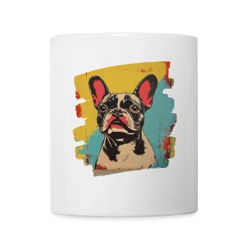 Bouledogue français Frenchie - Mug blanc - blanc - Devant