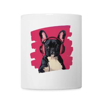 Bouledogue français Frenchie - Mug blanc - blanc - Devant